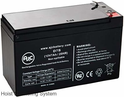 UPS Backup Battery HM-BB12V7AH V1.1